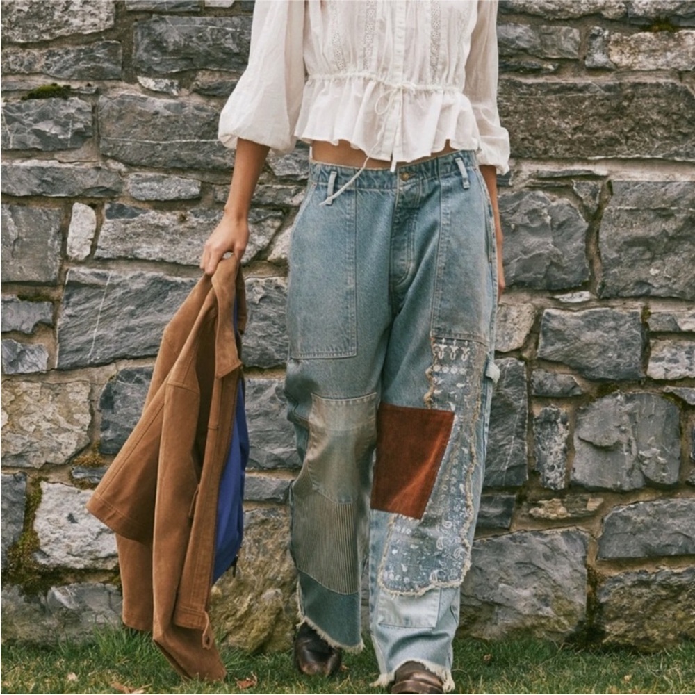 We The Free Popular Demand Patched Jeans - Picture 2 of 8
